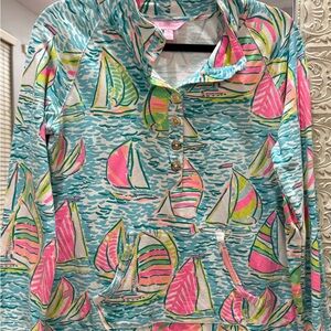 Lilly Pulitzer Popover in “You Gotta Regatta” Size Medium